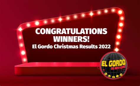 el gordo results
